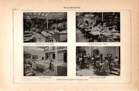 LAMINA V42143: Talleres de Hermenegildo Miralles, Barcelona