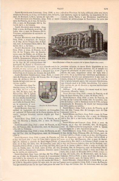 LAMINA V41970: Iglesia de Saint-Maximin