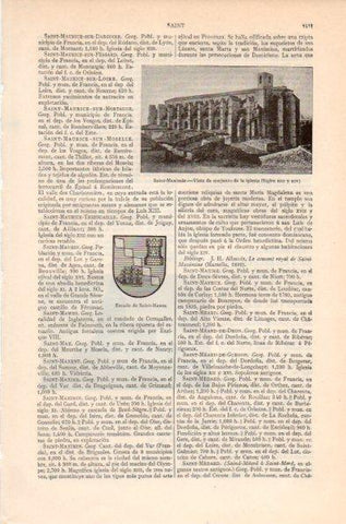 LAMINA V41970: Iglesia de Saint-Maximin