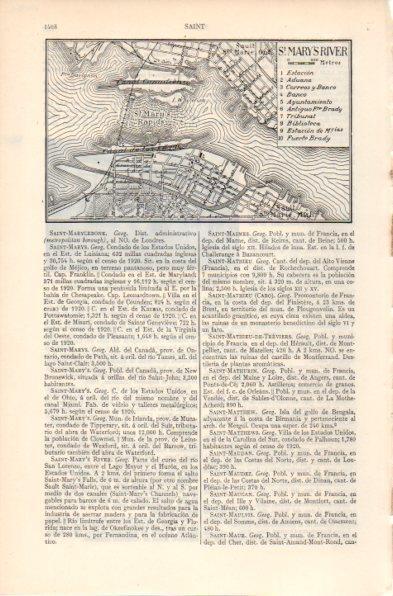 LAMINA V41968: Plano de St. Mary's River