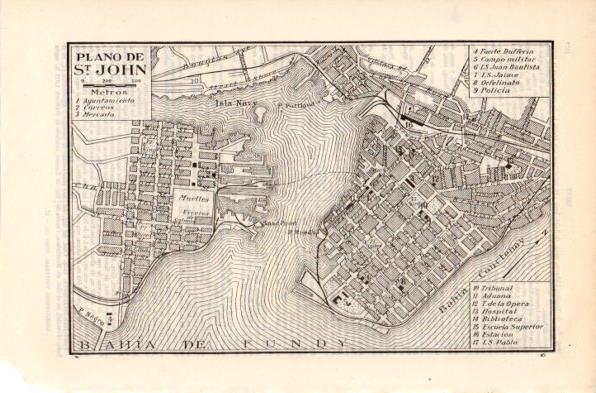 LAMINA V41961: Plano de St. John