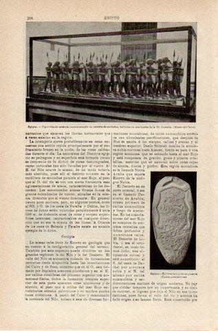 LAMINA V42004: Peloton de soldados figurillas de la tumba de la XI dinastia, Egipto