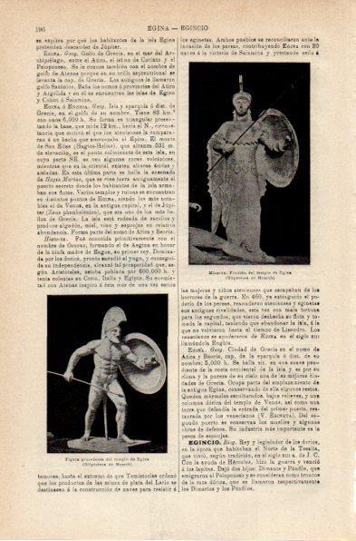 LAMINA V42000: Figuras del templo de Egina