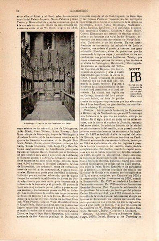 LAMINA V41993: Capilla de los Caballeros del Cardo en Edimburgo
