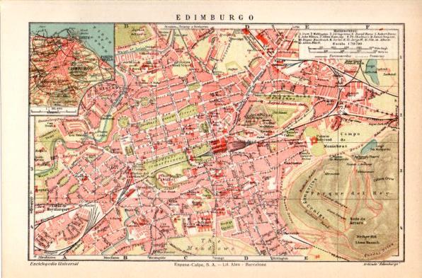 LAMINA V41989: Plano de Edimburgo