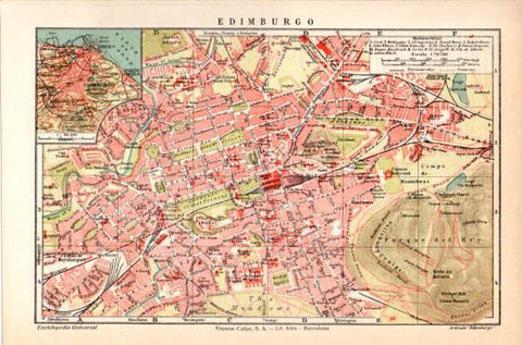 LAMINA V41989: Plano de Edimburgo