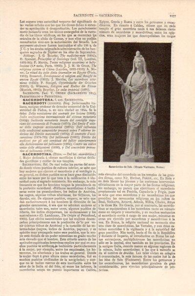 LAMINA V41905: Sacerdotisa de Isis, Museo Vaticano
