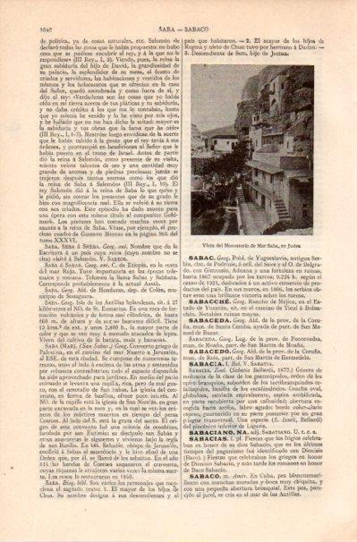 LAMINA V41901: Monasterio de Mar Saba en Judea