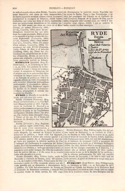 LAMINA V41896: Plano de Ryde