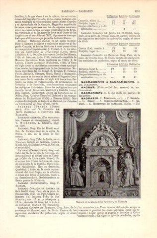 LAMINA V41921: Sagrario de la iglesia de los Apostoles, Florencia