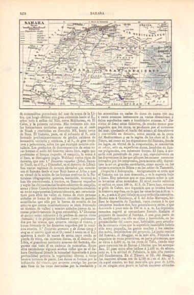 LAMINA V41930: Mapa del Sahara