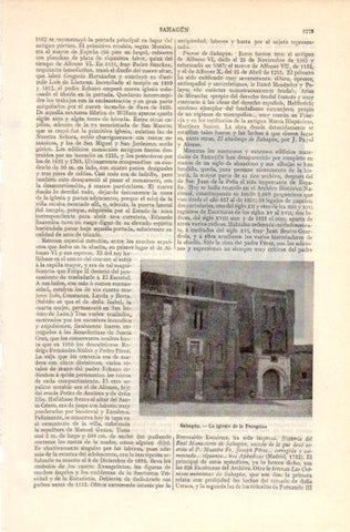 LAMINA V41929: Iglesia de la Peregrina en Sahagun