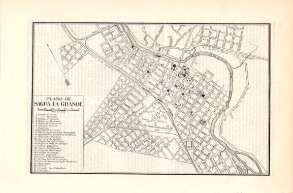LAMINA V41922: Plano de Sagua la Grande, Cuba