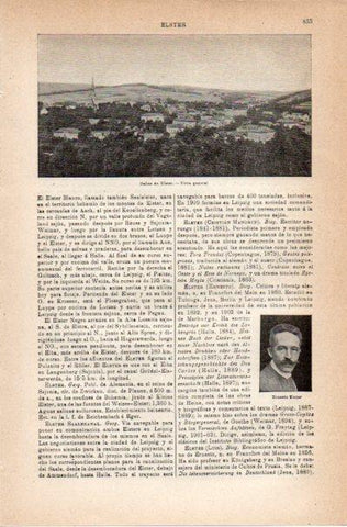 LAMINA V42106: Baños de Elster, Alemania