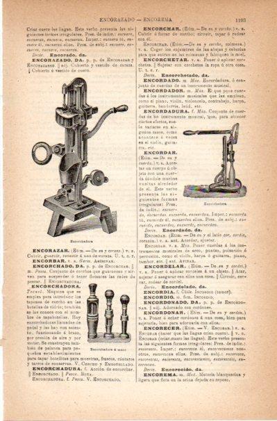 LAMINA V42140: Encorchadoras