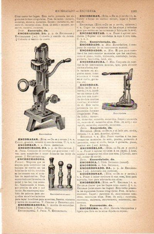 LAMINA V42140: Encorchadoras