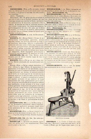 LAMINA V42139: Encorchadora de asiento
