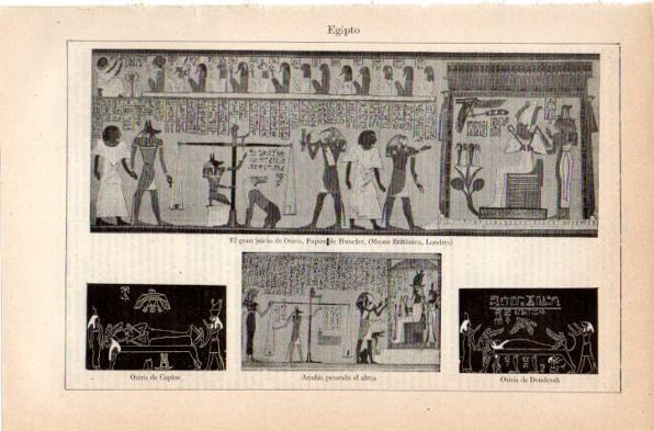 LAMINA V42042: Frescos del Antiguo Egipto