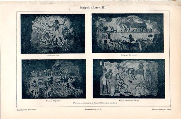 LAMINA V42040: Arte de Egipto pinturas