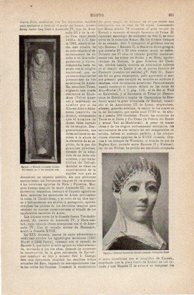 LAMINA V42029: Momia de Egipto