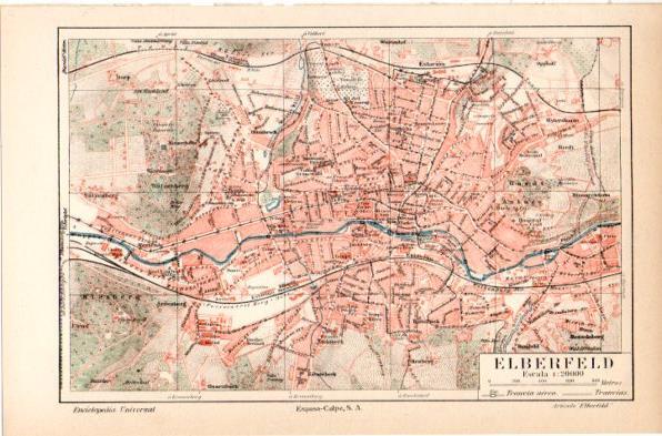 LAMINA V42069: Plano de Elberfeld