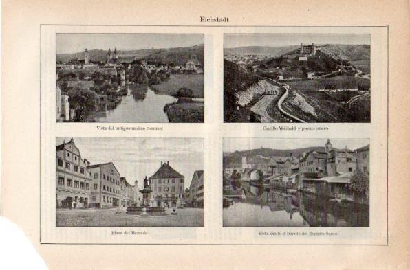 LAMINA V42055: Vistas de Eichstadt