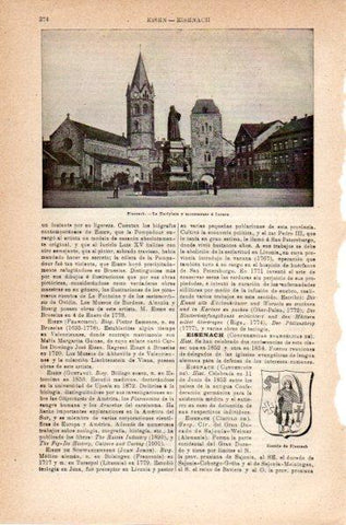 LAMINA V42062: La Karlplatz en Eisenach