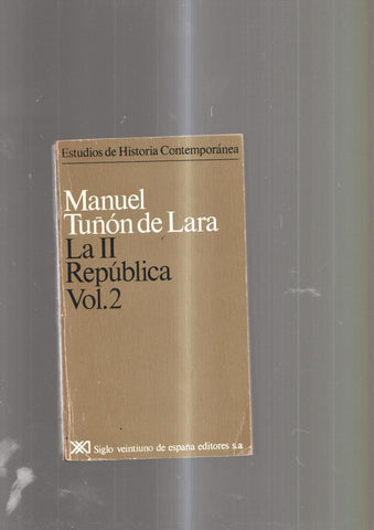 La II Republica vol.II: Las elecciones de 1933- Comienza el bienio restaurador o 