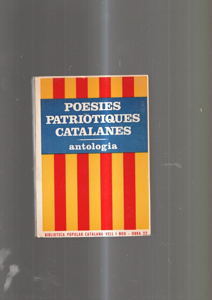 Poesies patriotiques catalanes. Antologia