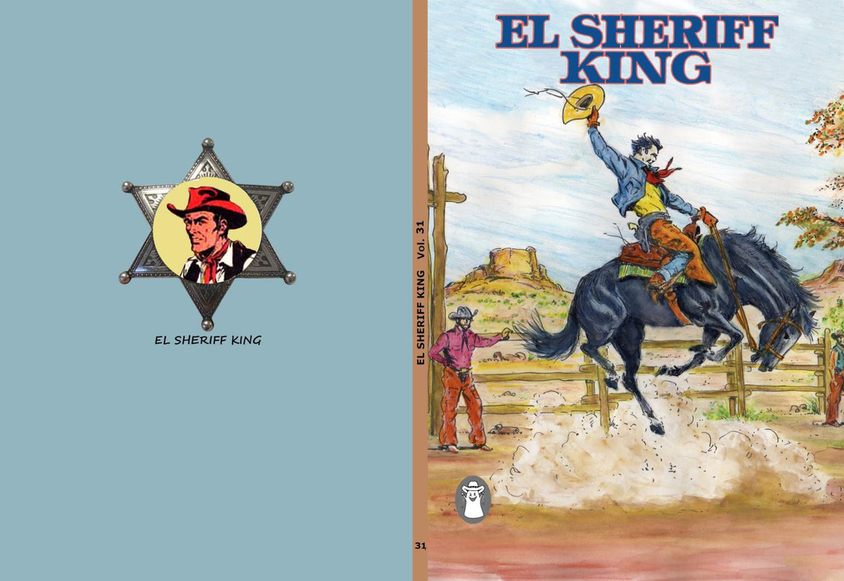 El Sheriff King volumen 31 (color): DIBUJOS INEDITOS