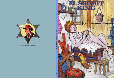 El Sheriff King volumen 32 (color): DIBUJOS INEDITOS