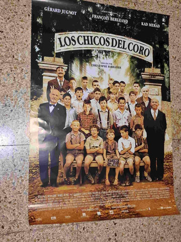 Poster de cine: Los chicos del coro dirigida por Christophe Barratier (numerado 5)