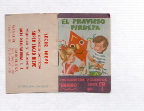 Minicuento: Historietas y Cuentos Enano serie C numero 02: El travieso Pirueta