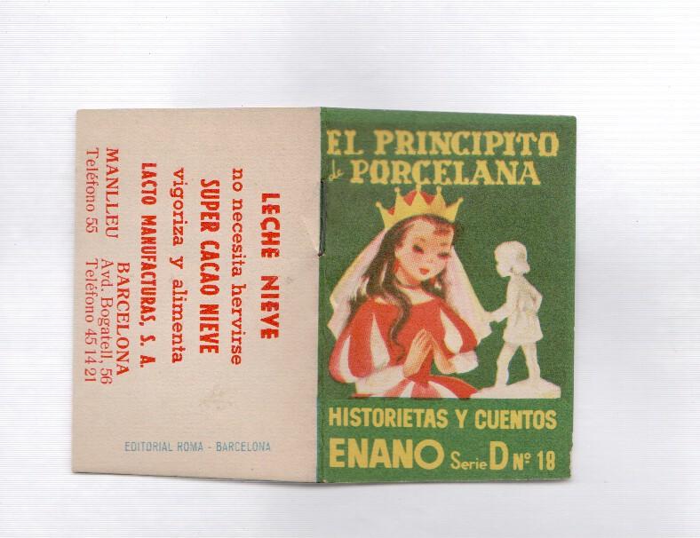 Minicuento: Historietas y Cuentos Enano serie D numero 18: El principito de porcelana