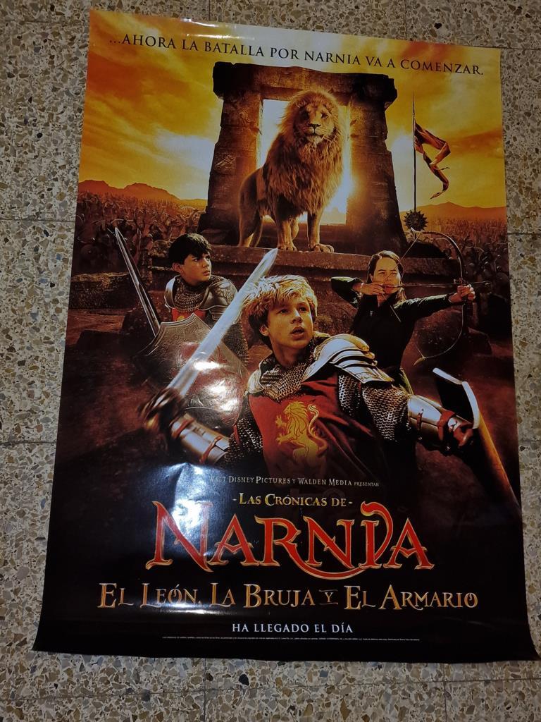 Poster de cine: Las cronicas de Narnia - El leon, la bruja y el armario (numerado 15)