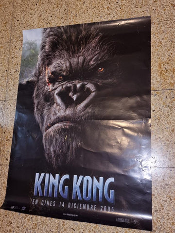 Poster de cine: King Kong, 2005 con Naomi Watts. Adrien Brody, Jack Black (numerado 16)