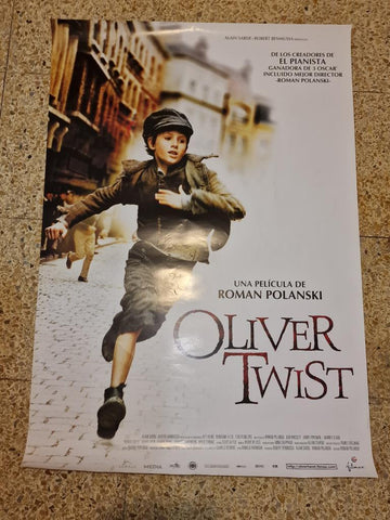 Poster de cine: Oliver Twist de Roman Polanski (numerado 19)