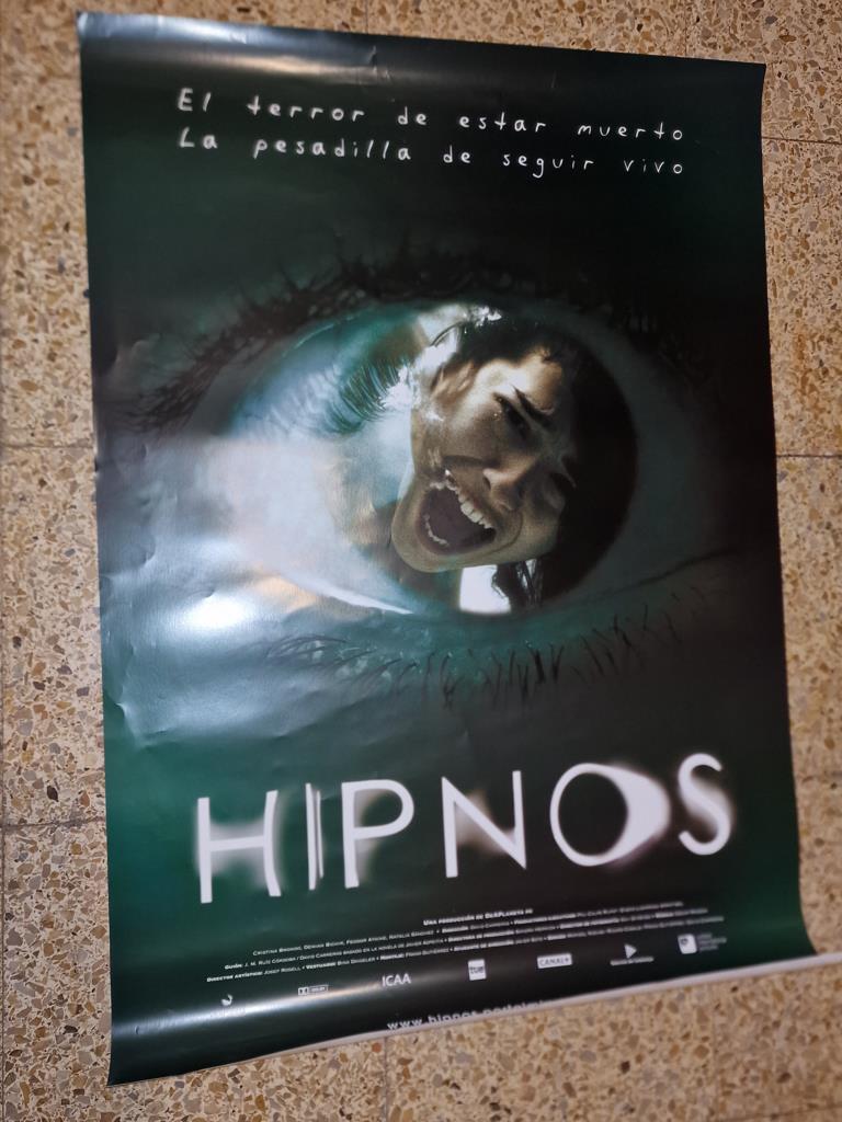 Poster de cine: Hipnos, con Cristina Brondo, Demian Bichir (numerado 24)