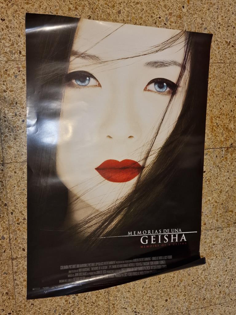 Poster de cine: Memorias de una Geisha (numerado 23)