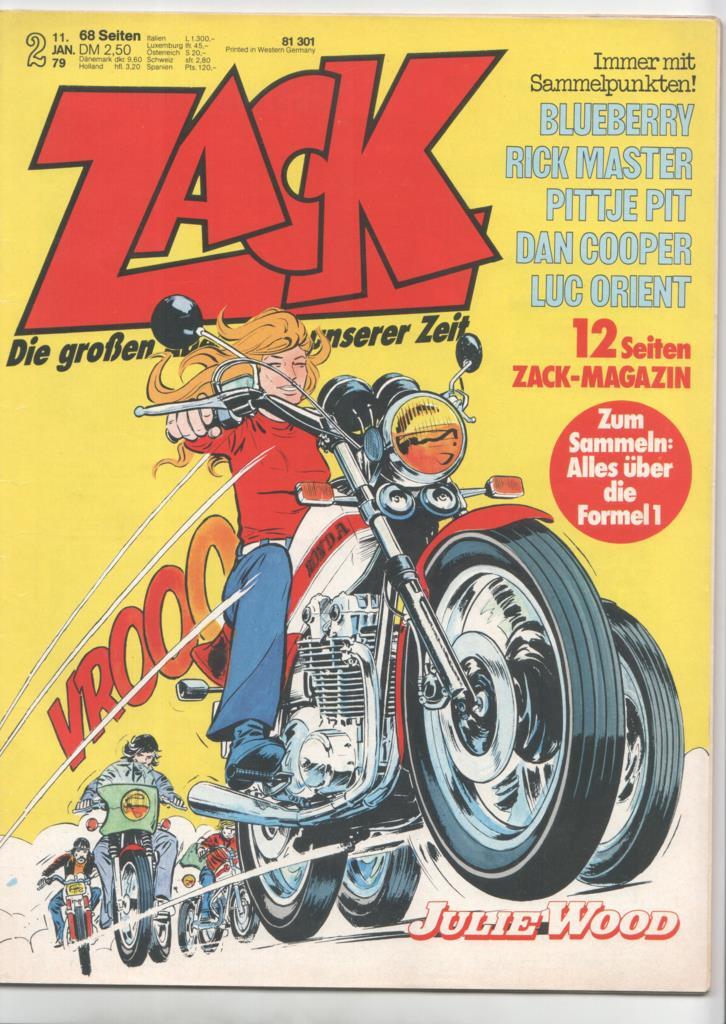Zack numero 02 año 1979 (ALEMAN)