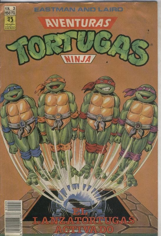 Aventuras Tortugas Ninja numero 3