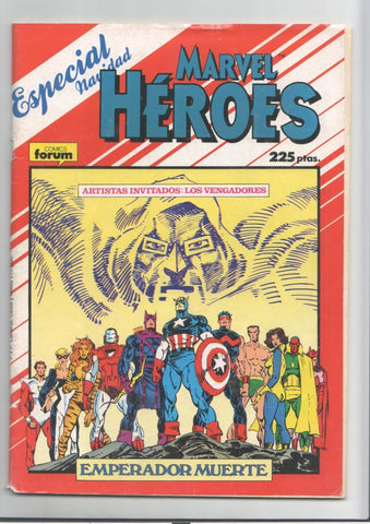 Marvel Heroes: especial navidad 1987: Los Vengadores: Emperador Muerte