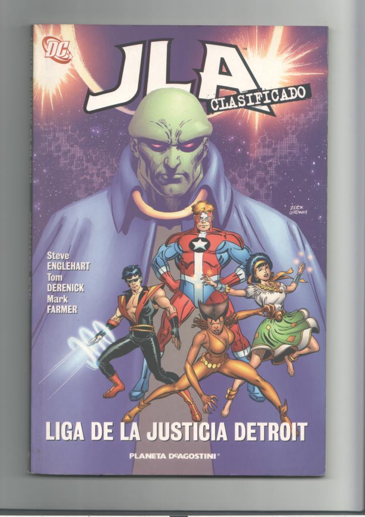 Planeta: JLA clasificado: liga de la justicia Detroit