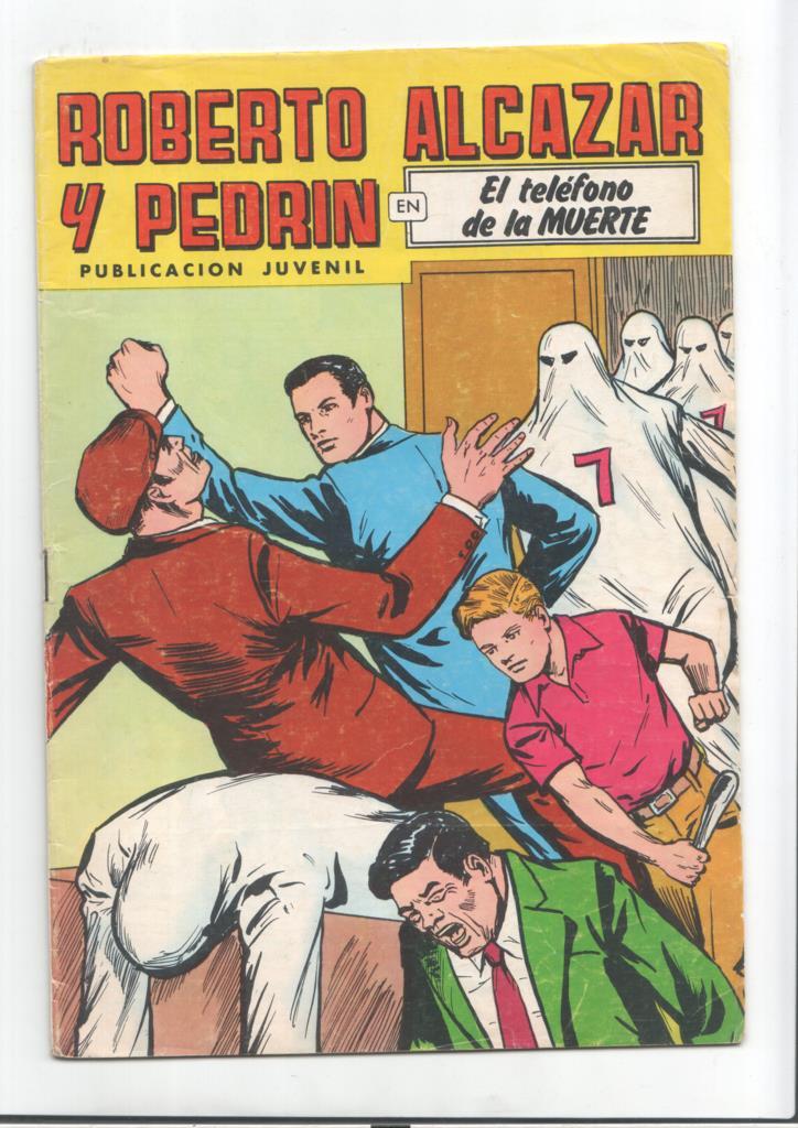 Roberto Alcazar y Pedrin color numero 228: El telefono de la muerte