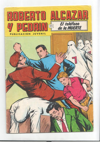 Roberto Alcazar y Pedrin color numero 228: El telefono de la muerte