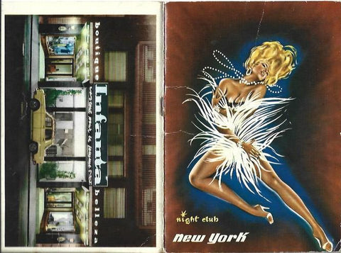 LAMINA 36943: Tapas del programa del New York Night Club de Barcelona