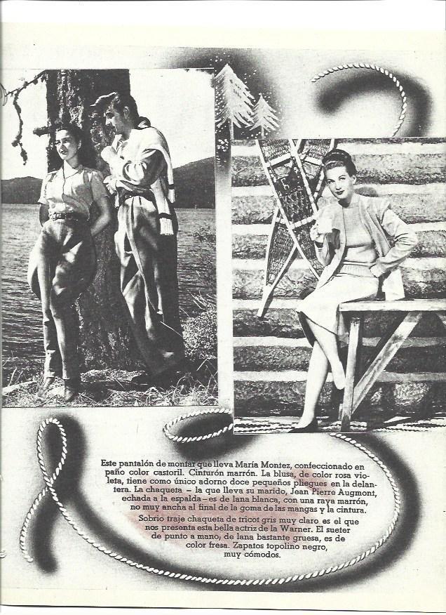 LAMINA 37184: Maria Montez y Jean Pierre Augmont