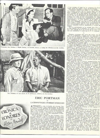 LAMINA 37179: Eric Portman