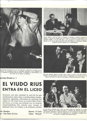 LAMINA 37173: El viudo Rius entra en el Liceo