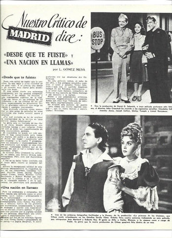 LAMINA 37186: Escena de La princesa de los Ursinos y Desde que te fuiste